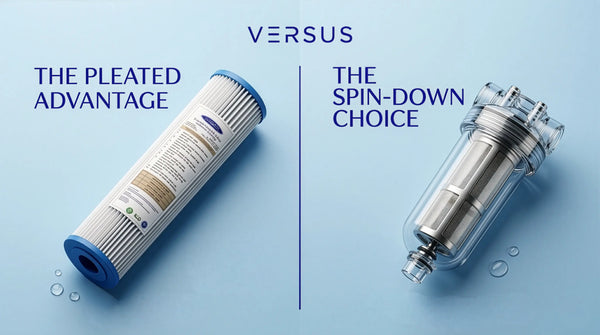 Sediment Filter for Well Water: Pleated vs Spin-Down