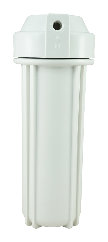 2.5" x 10" White Poly Sump and Cap Assembly - Parts - Crystal Quest