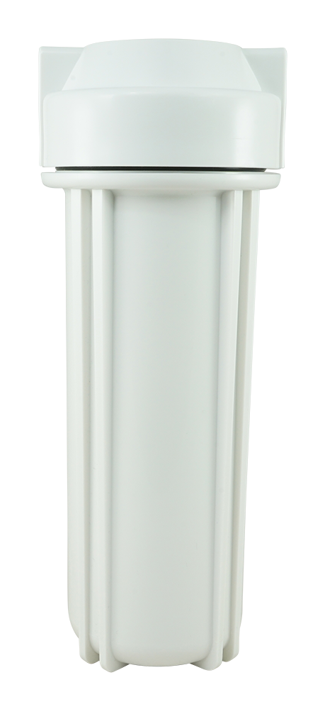 2.5" x 10" White Poly Sump and Cap Assembly - Parts - Crystal Quest