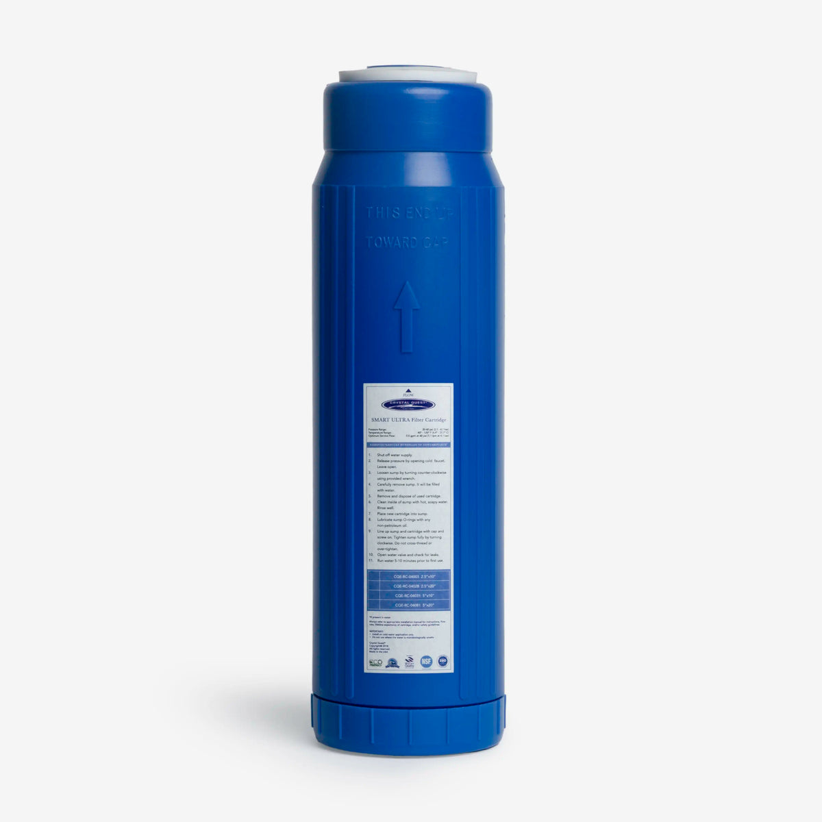 2-7/8" x 9-3/4" / SMART Ultra SMART Filter Cartridge - Water Filter Cartridges - Crystal Quest