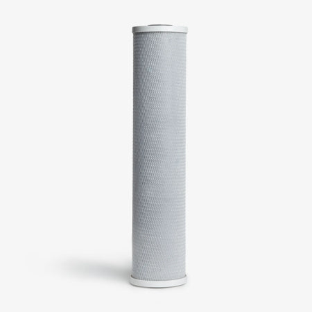 4-5/8" x 20" Coconut Based 5-Micron Carbon Block Filter Cartridge - Water Filter Cartridges - Crystal Quest