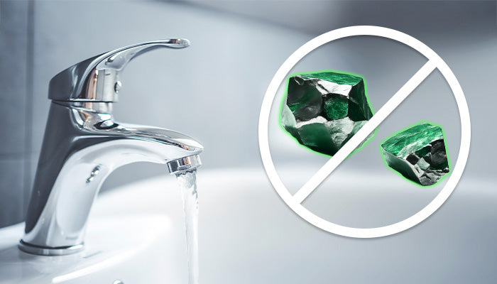 water free from radium and uranium contaminants