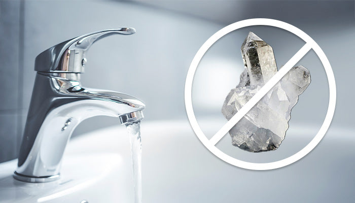 water protected from silica crystallization