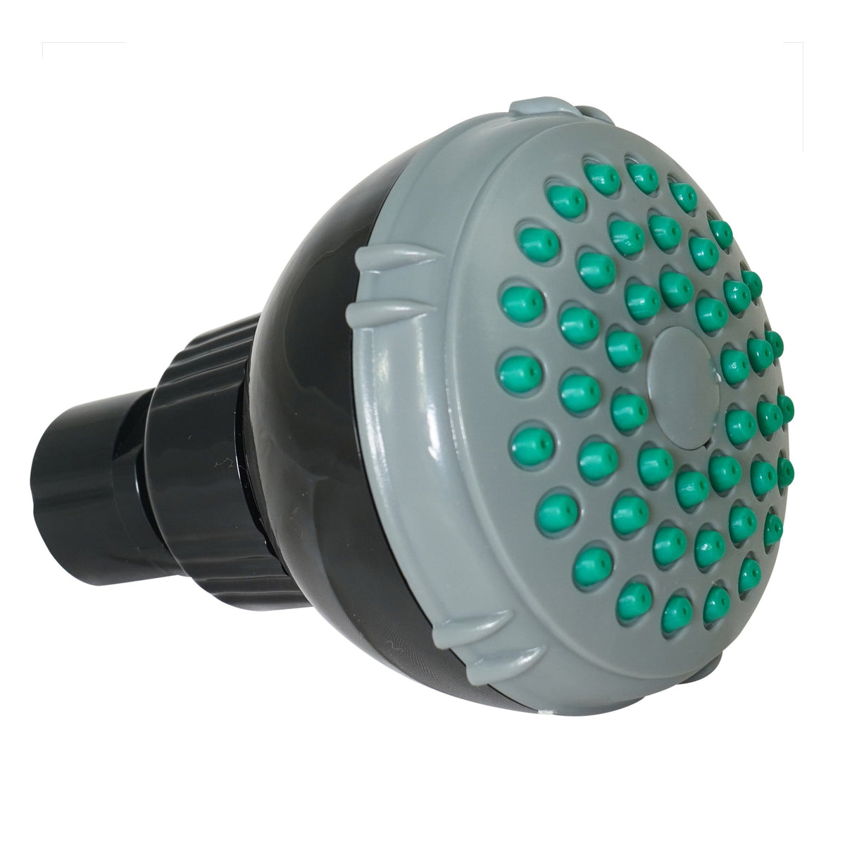 Black Standard Shower Head - Parts - Crystal Quest