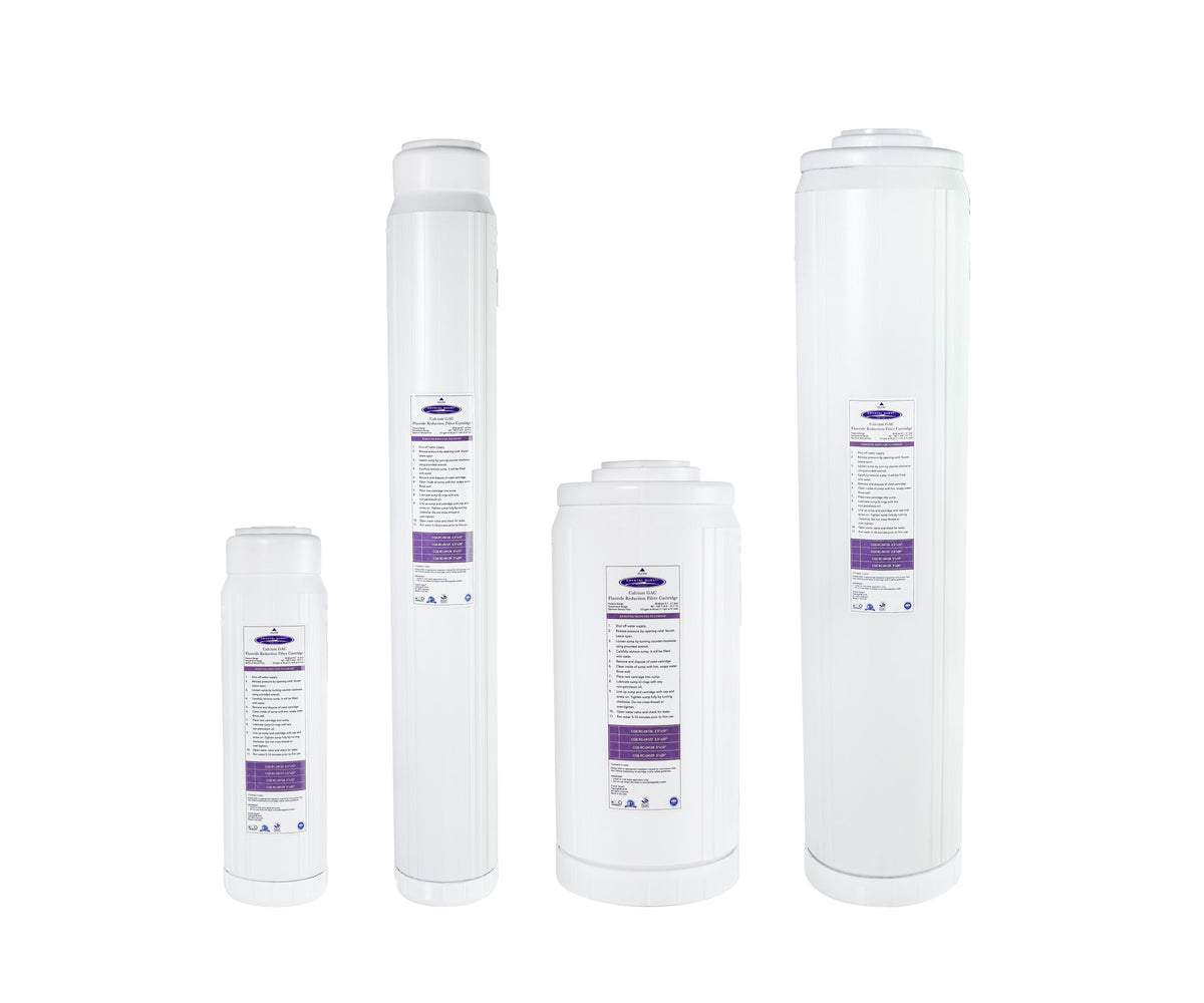 Calcium GAC Fluoride Reduction Filter Cartridge - Water Filter Cartridges - Crystal Quest