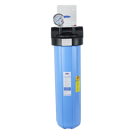 Carbon Block / No System Stand Single-Stage Whole House Water Filter | Big Blue - Whole House Water Filters - Crystal Quest Water Filters