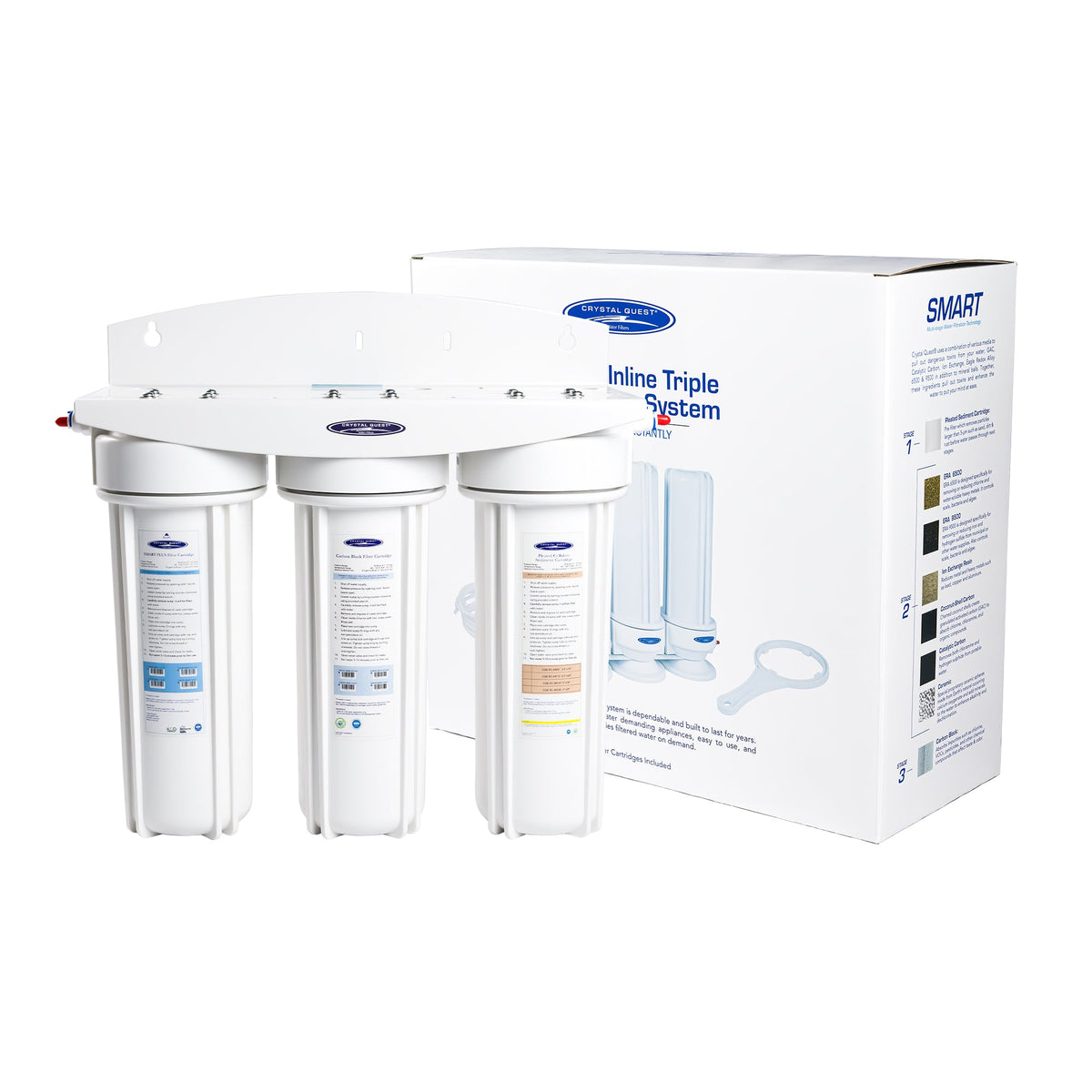 Commercial Inline SMART Water Filter - Commercial - Crystal Quest