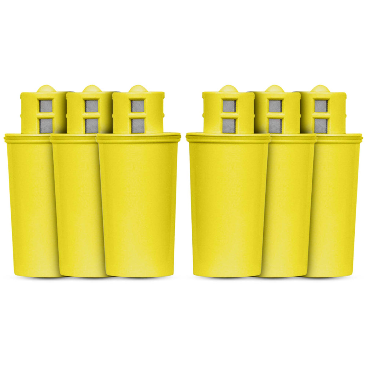 Pack of 6 Demineralizer (DI) Water Pitcher Cartridge - Water Filter Cartridges - Crystal Quest