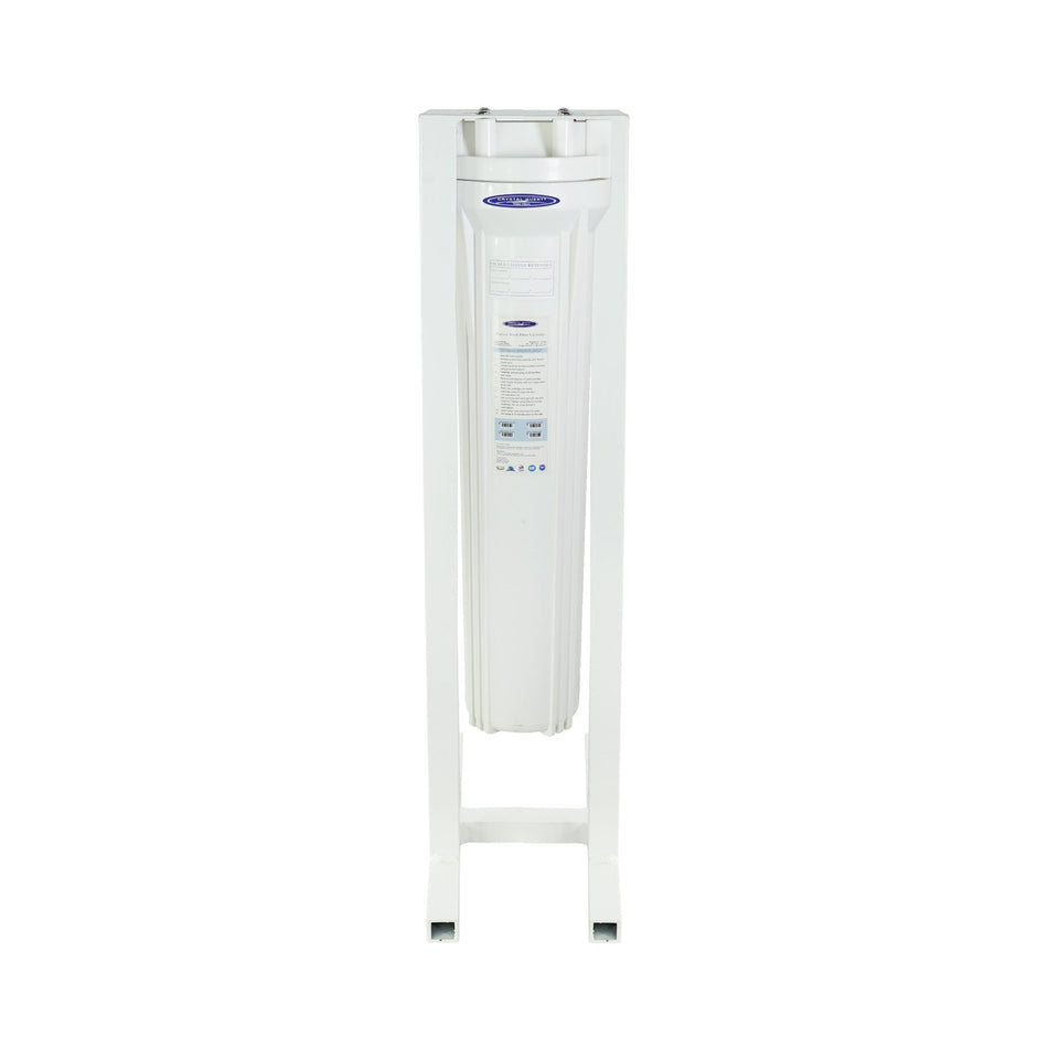 Single / 1" / With System Stand Mini Whole House Water Filter, SMART Series (3-6 GPM | 1-2 people) - Whole House Water Filters - Crystal Quest