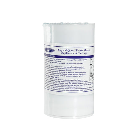 Single Faucet Mount Filter Cartridge - Water Filter Cartridges - Crystal Quest