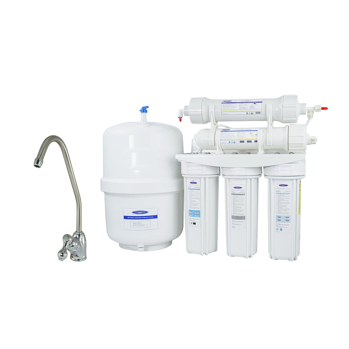 Thunder Ultrafiltration/Reverse Osmosis Under Sink Water Filter | 16 Stages of Filtration - Reverse Osmosis System - Crystal Quest