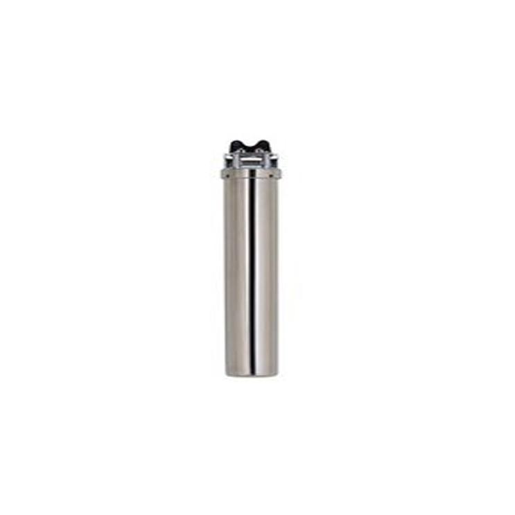 2.5" x 20" Stainless Steel Sump and Cap Assembly w/ Bracket - Parts - Crystal Quest