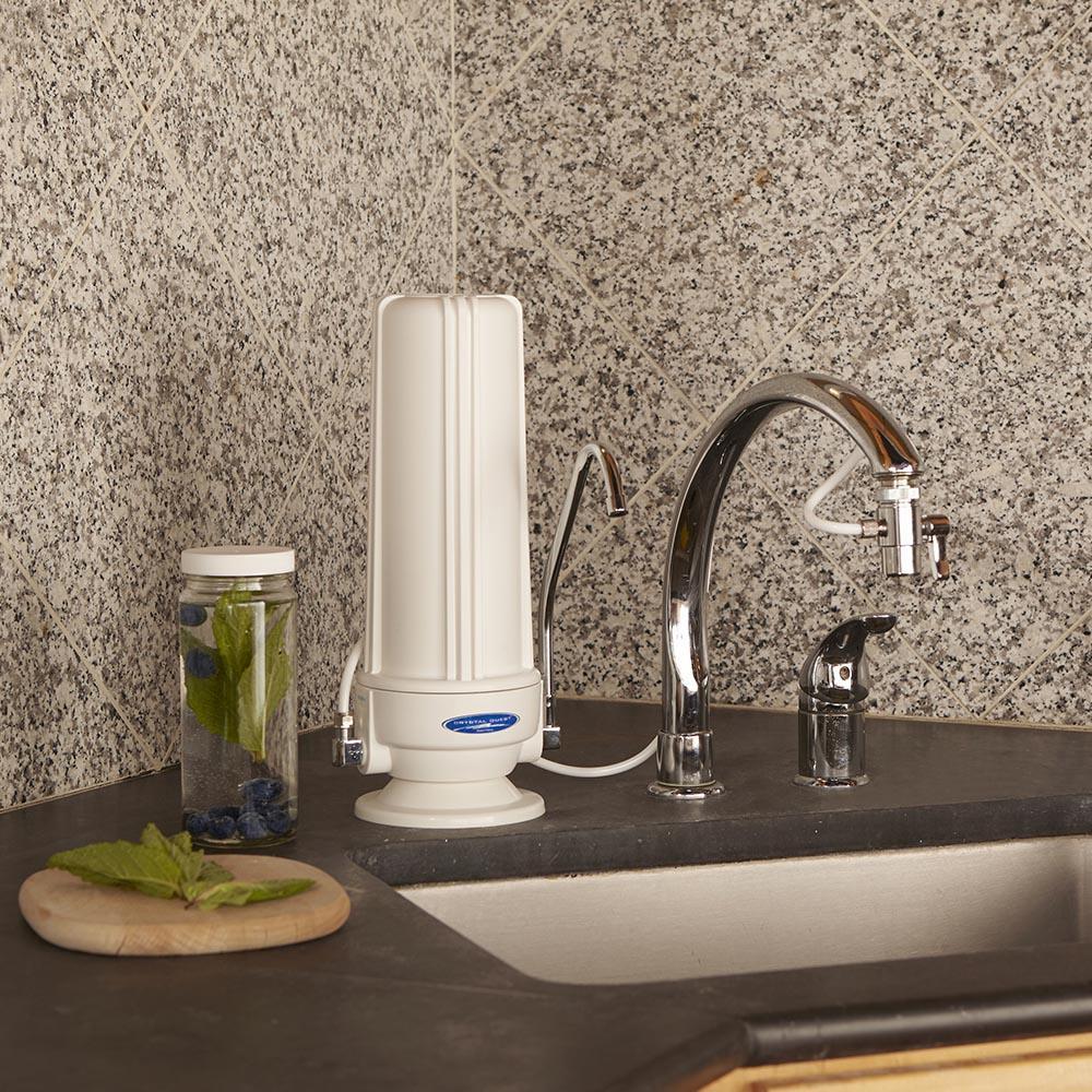 Arsenic Removal | SMART Single Cartridge Countertop Water Filter System - Countertop Water Filters - Crystal Quest Water Filters