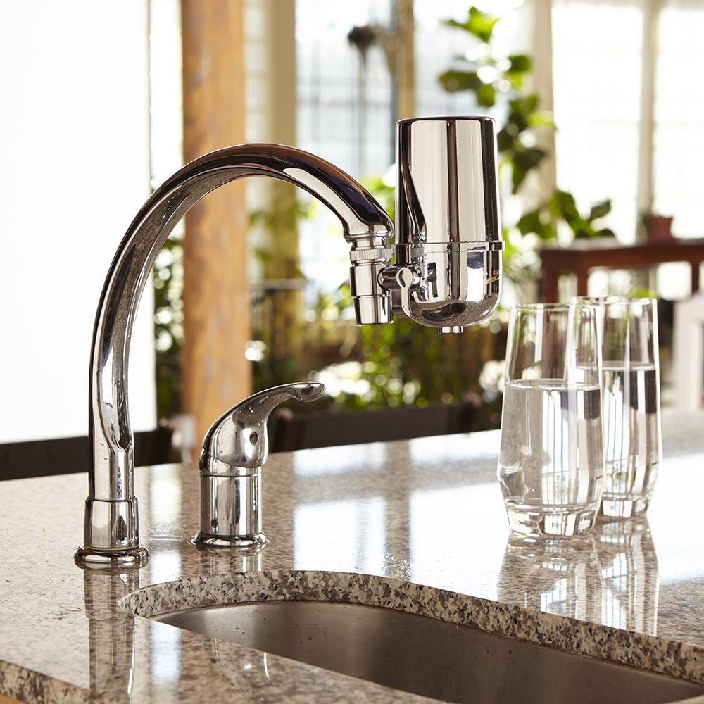 Faucet Mount Water Filter System (6 Stages) - Faucet Mount Water Filters - Crystal Quest