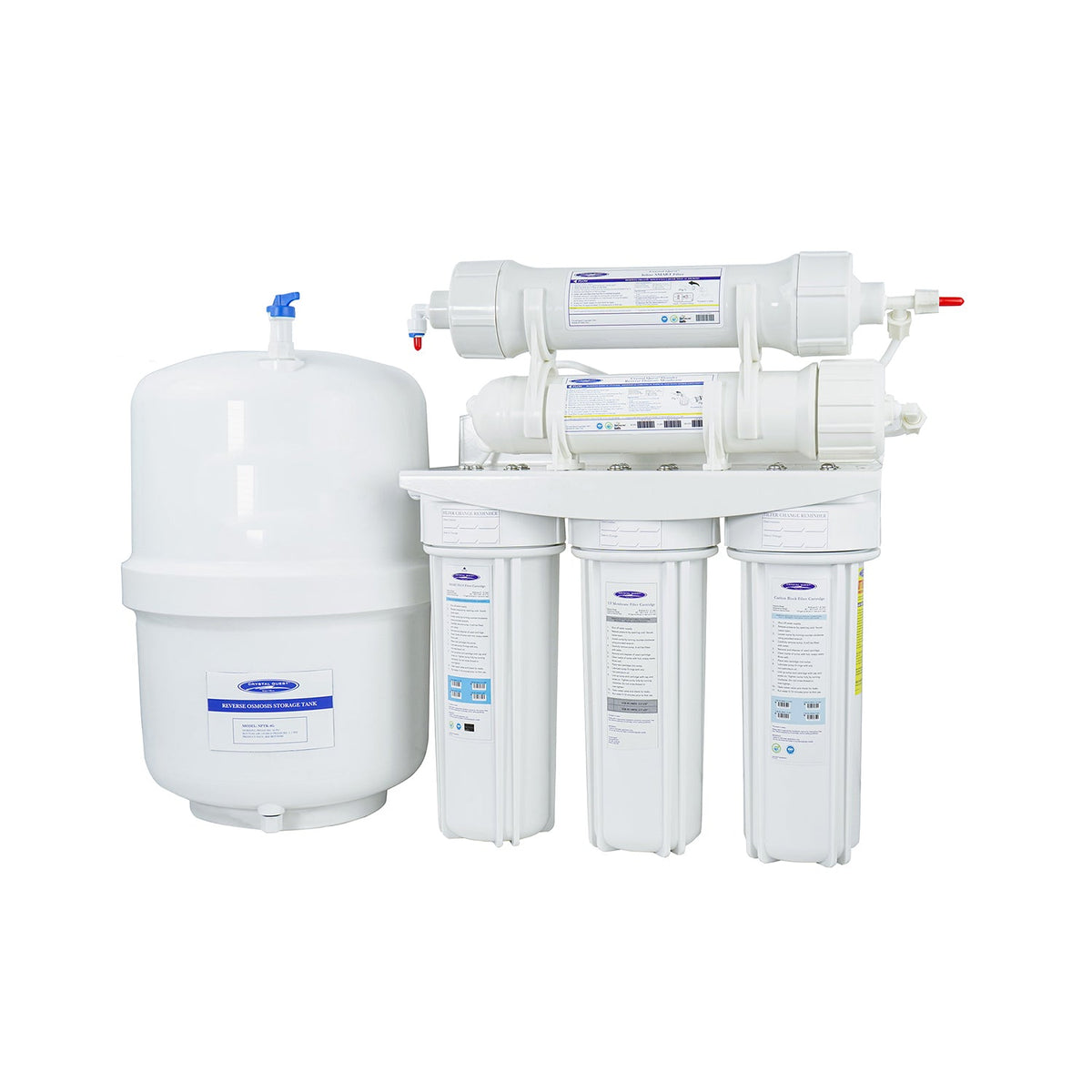 Thunder Ultrafiltration/Reverse Osmosis Under Sink Water Filter | 1000C | 12 Stages of Filtration - Reverse Osmosis System - Crystal Quest