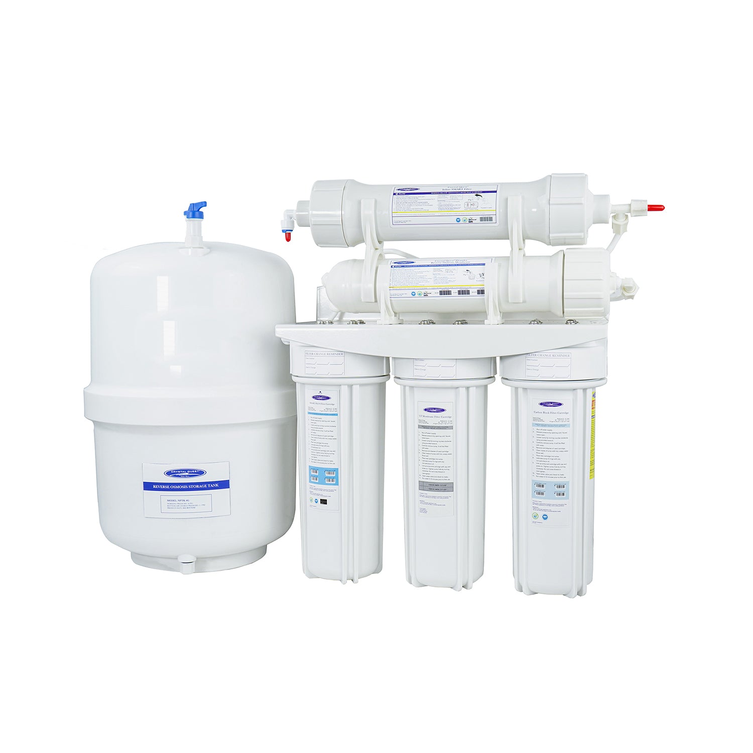 Thunder Ultrafiltration/Reverse Osmosis Under Sink Water Filter | 2000C | 15 Stages of Filtration - Reverse Osmosis System - Crystal Quest