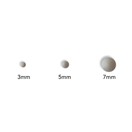 White Ceramic Balls (per pound) - Water Filtration Media - Crystal Quest Water Filters